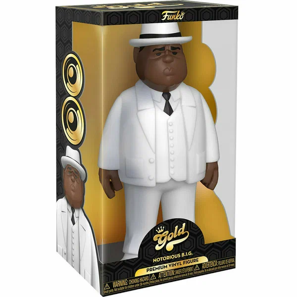 Фигурка Funko Vinyl Gold: Biggie Smalls - White Suit, 30 см. 56721